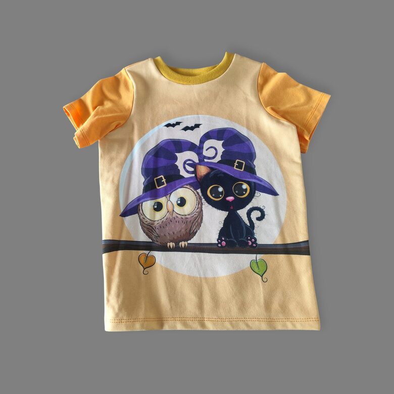 T-krekls "Pūce ar kaķi"  